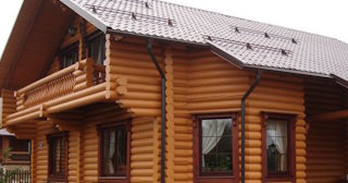 Строительство дома из оцилиндрованного бревна в Твери - от 136461 рублей